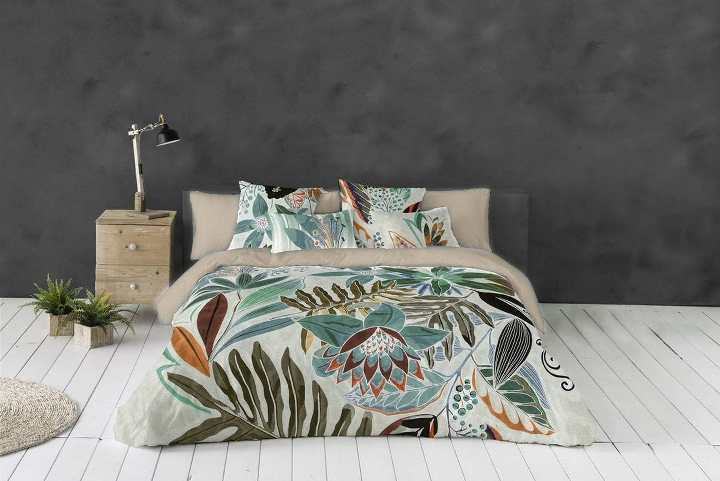Housse de couette Tulum (incluant un coussin décoratif)