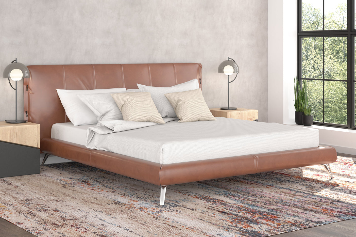 Saphora white duvet cover