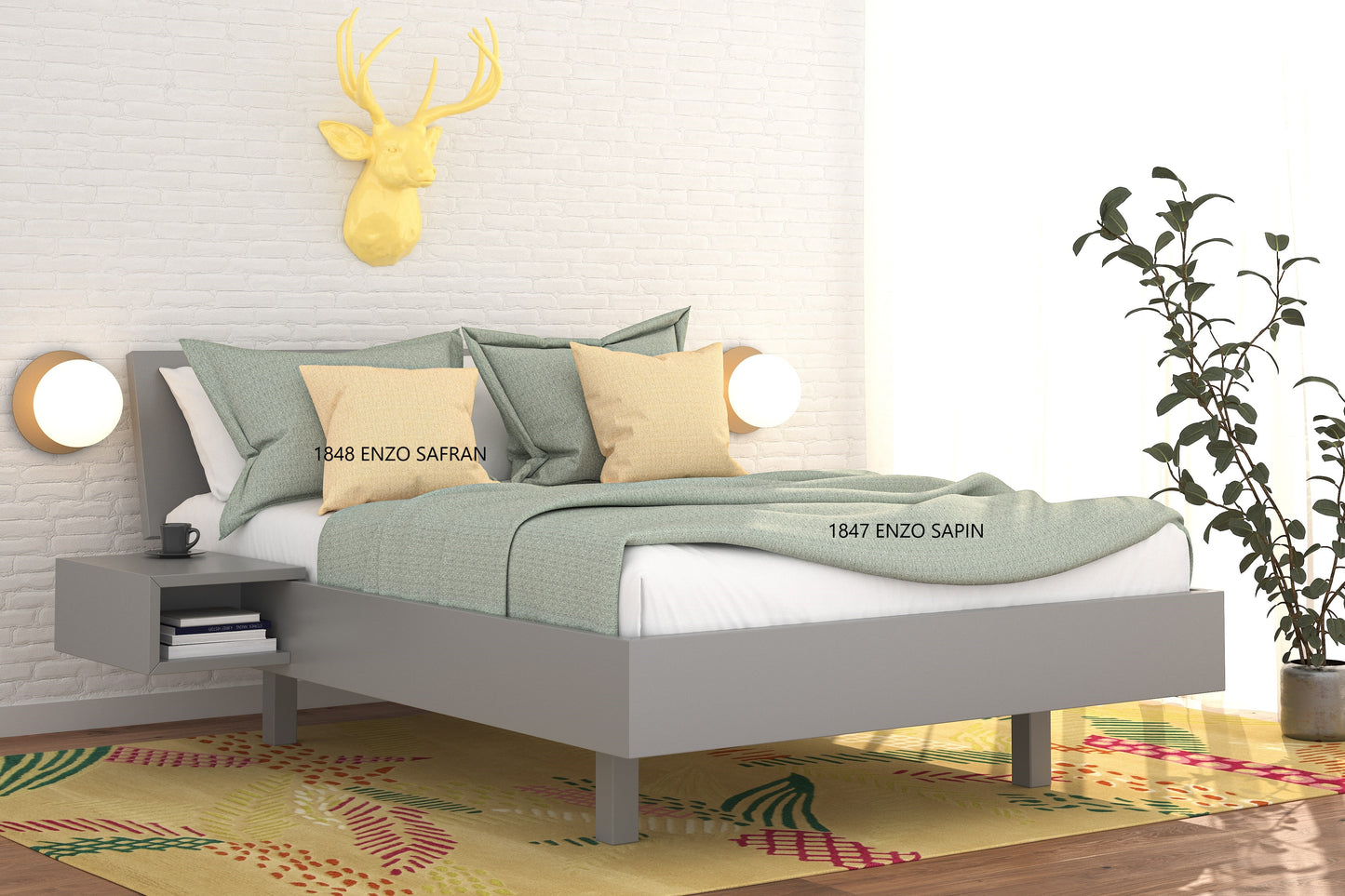 Housse de couette Enzo sapin