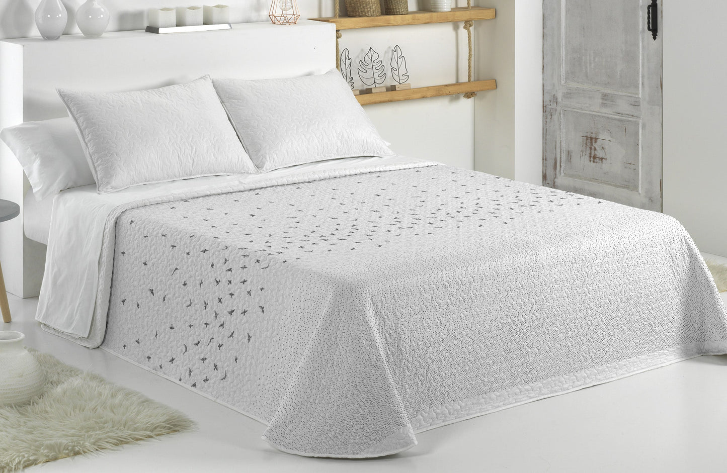 Ibis reversible bedspread