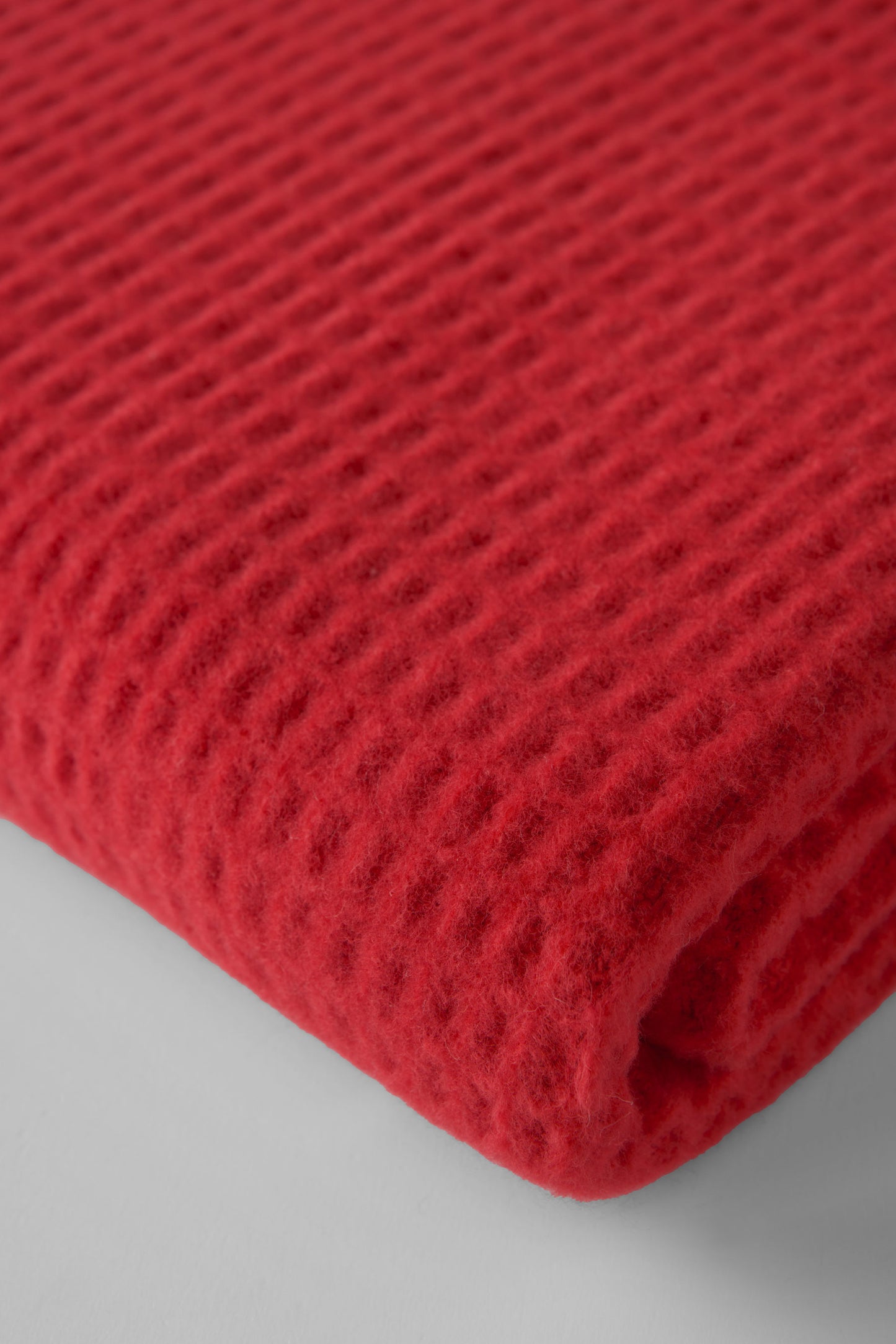 Jeté Basic gauffré grenat