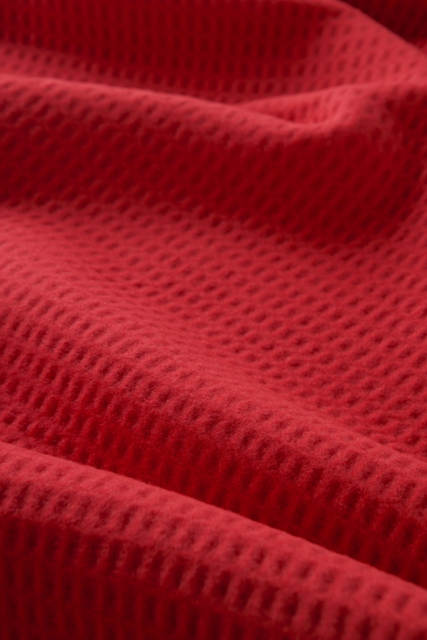 Jeté Basic gauffré grenat