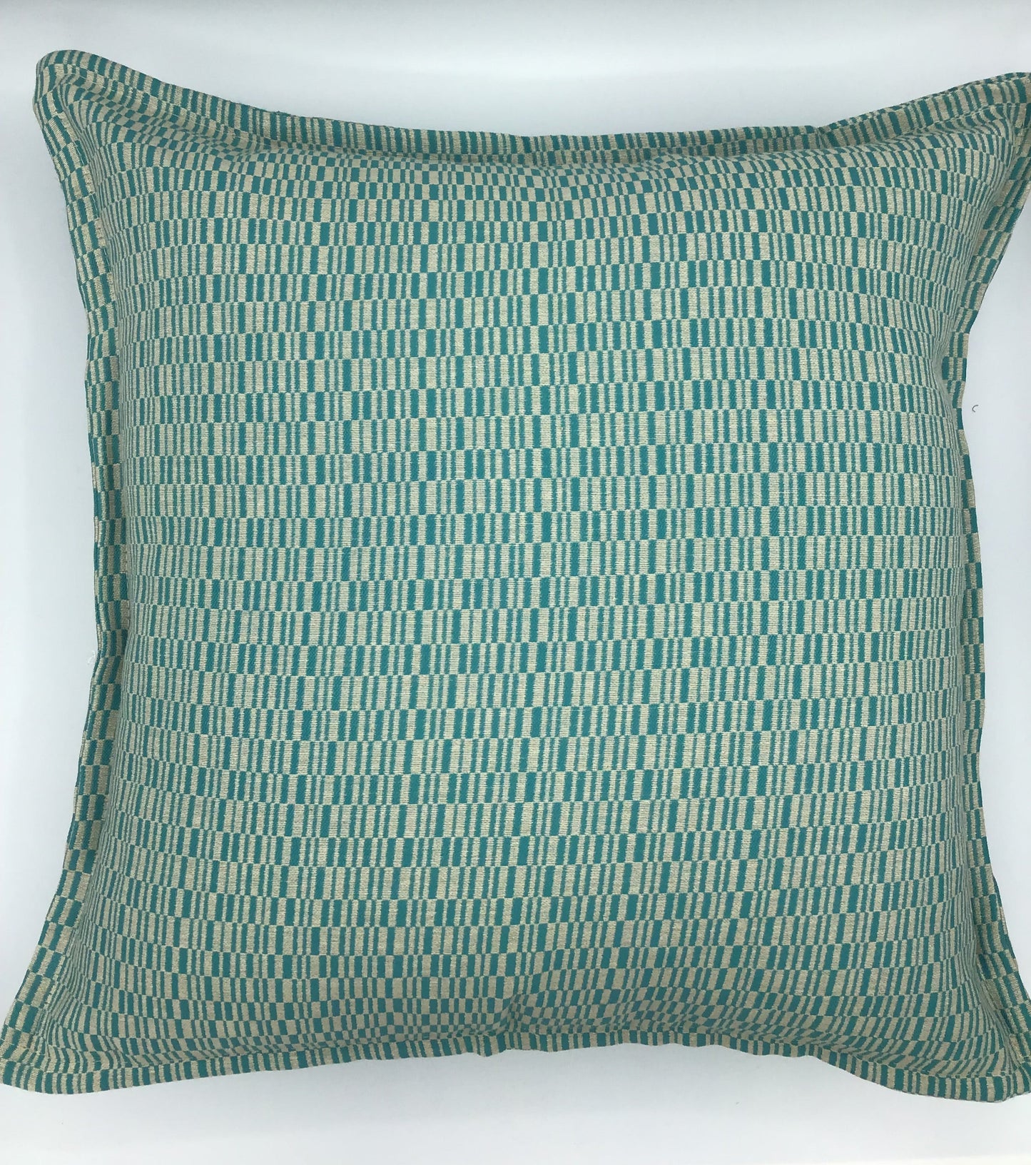 Coussin Catelle turquoise