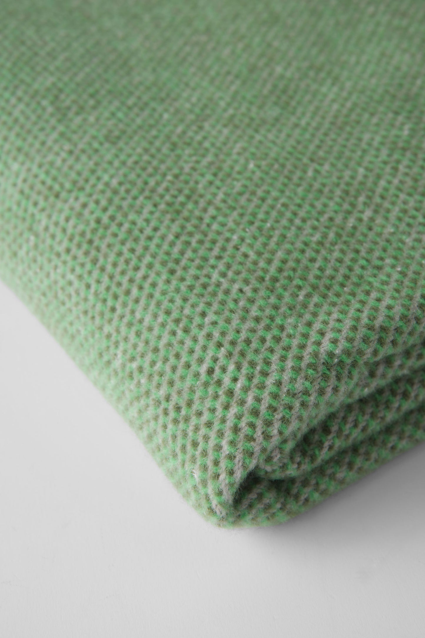 Jade forest green decorative throw
