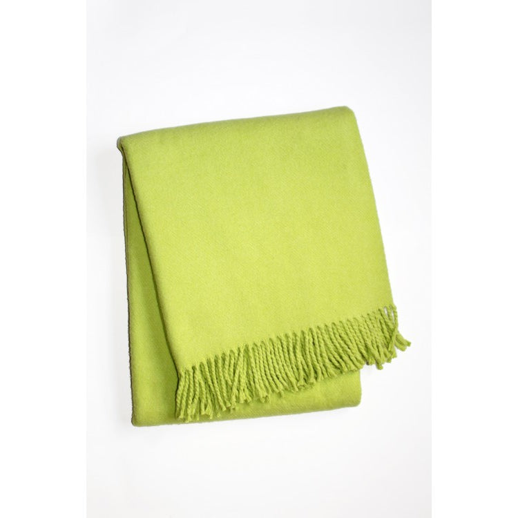 Jeté décoratif Basic plaid lime