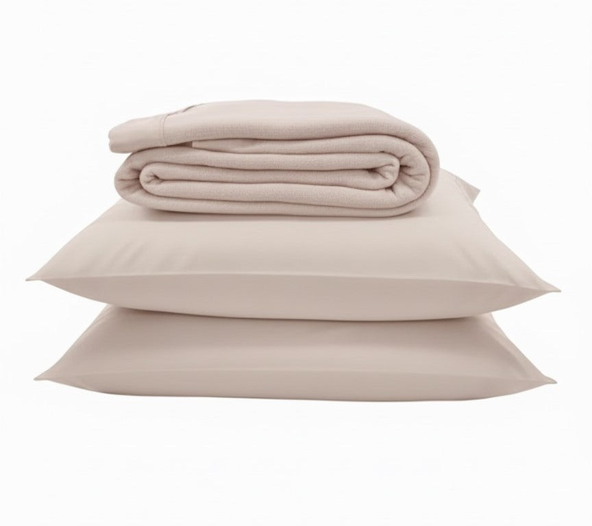 Draps confort rose pâle
