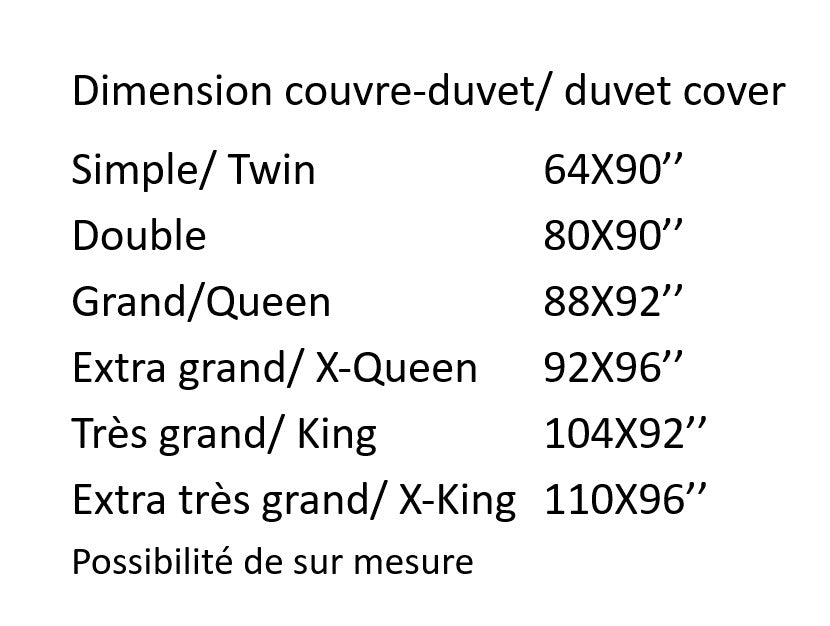 Housse de couette Hiver