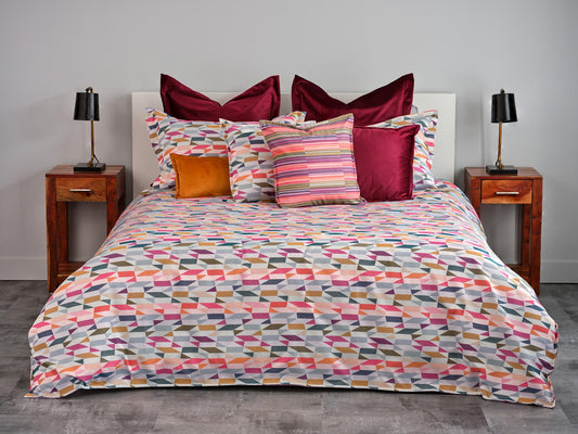 Housse de couette Rainbow géo