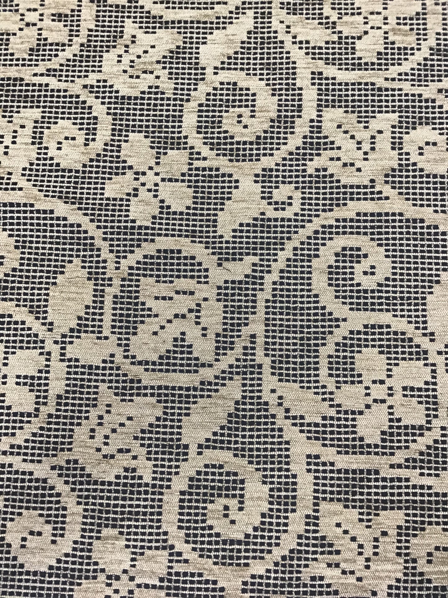 Couvre-lit réversible Crochet noir
