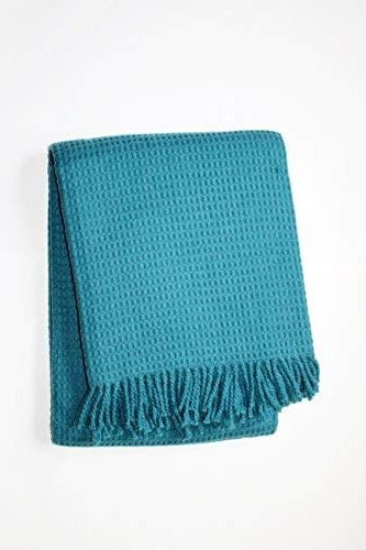 Jeté Basic gauffré lagon