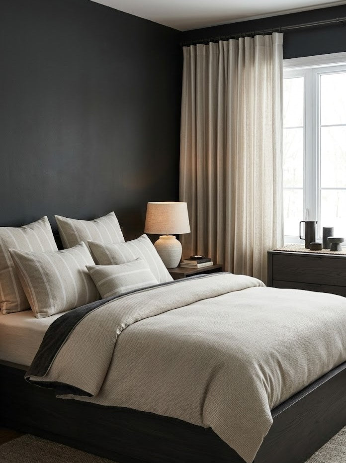 Housse de couette Emma foncé
