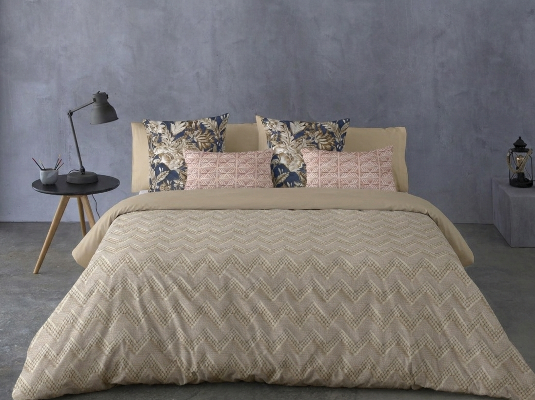 Housse de couette Lexie (incluant un coussin décoratif)