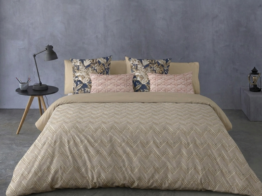 Housse de couette Lexie (incluant un coussin décoratif)