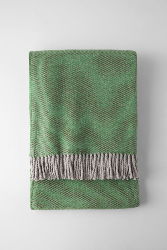 Jeté décoratif Jade2 vert foret