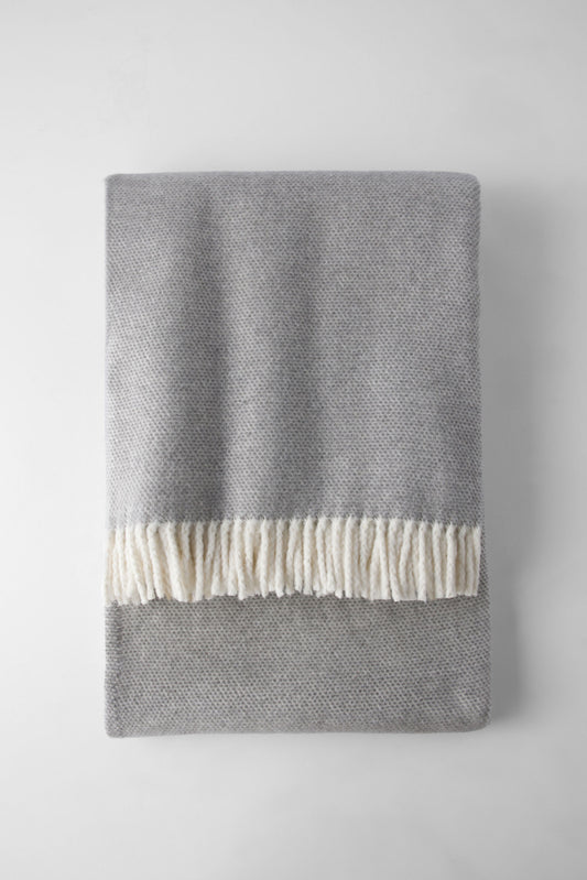 Jeté décoratif Jade gris pâle