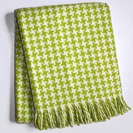 Jeté décoratif Pearls Lime
