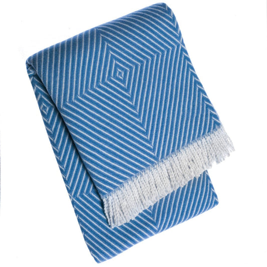 Jeté Tebas bleu cobalt