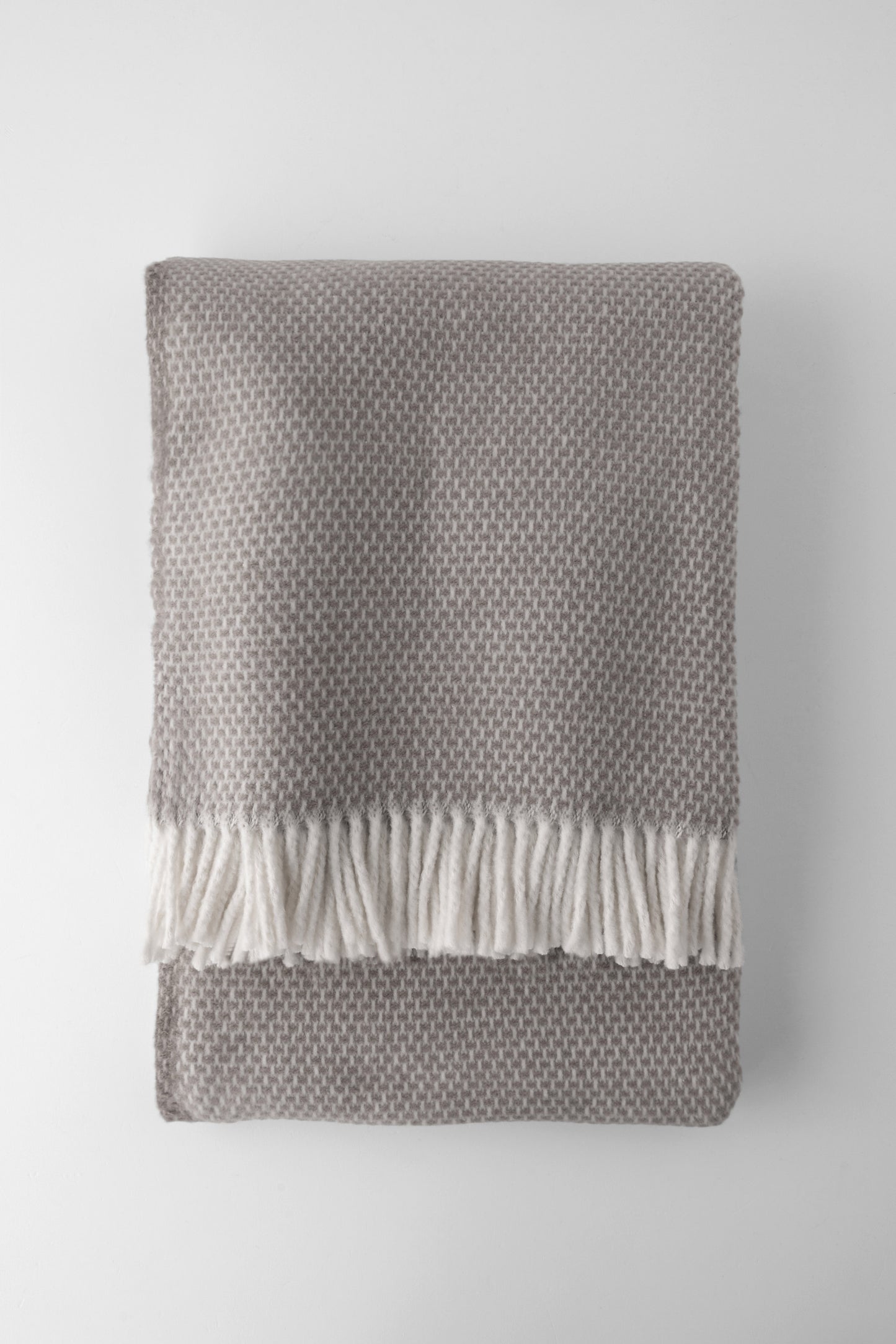 Jeté décoratif Zen taupe