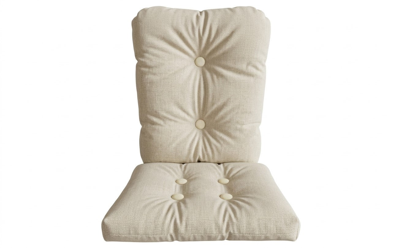 Ensemble de coussin berceuse - Effet lin ivoire