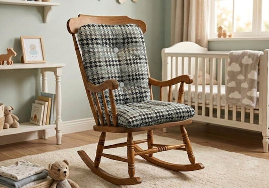 Ensemble de coussin berceuse - Pied de poule