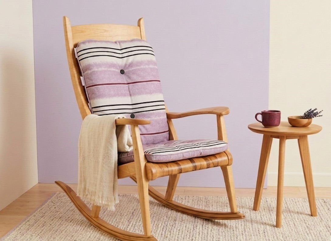 Ensemble de coussin berceuse - Tournesol rayé