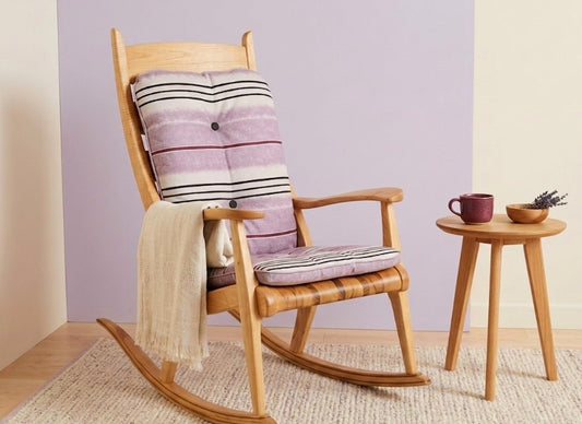 Ensemble de coussin berceuse - Tournesol rayé