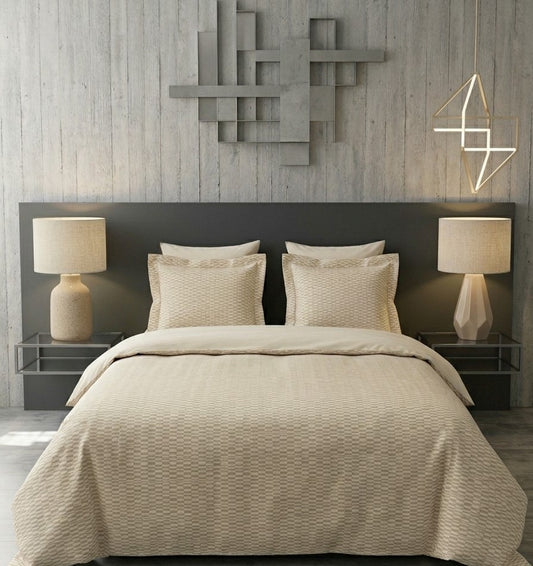 Housse de couette Catelle beige