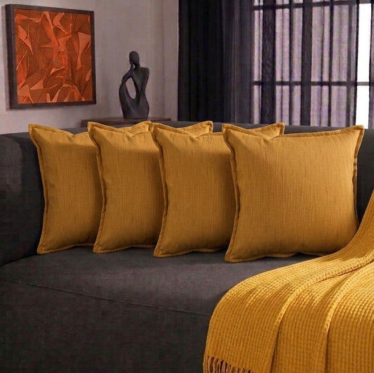 Coussin Ocre