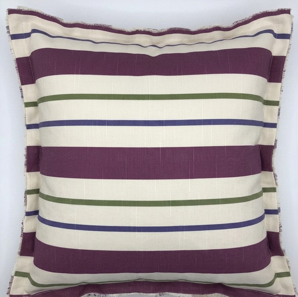 Coussin Elba rayé