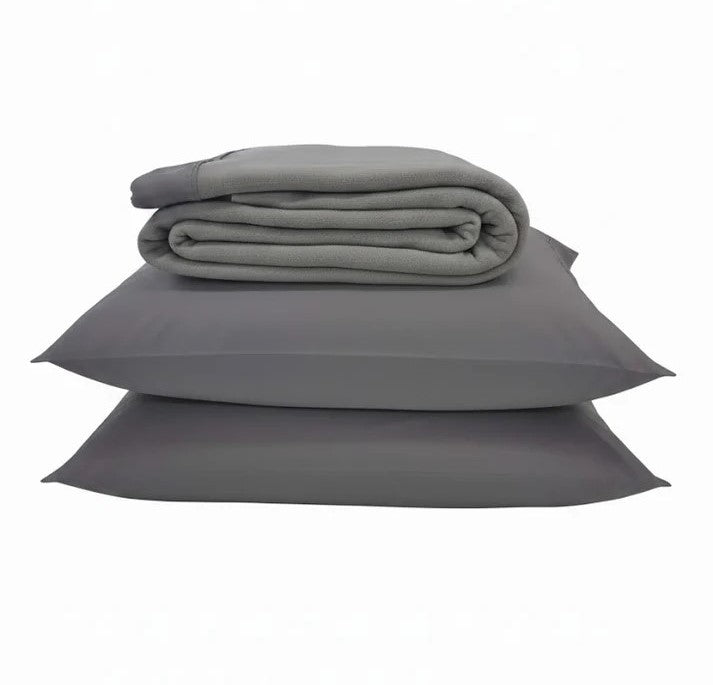 Draps confort gris foncé