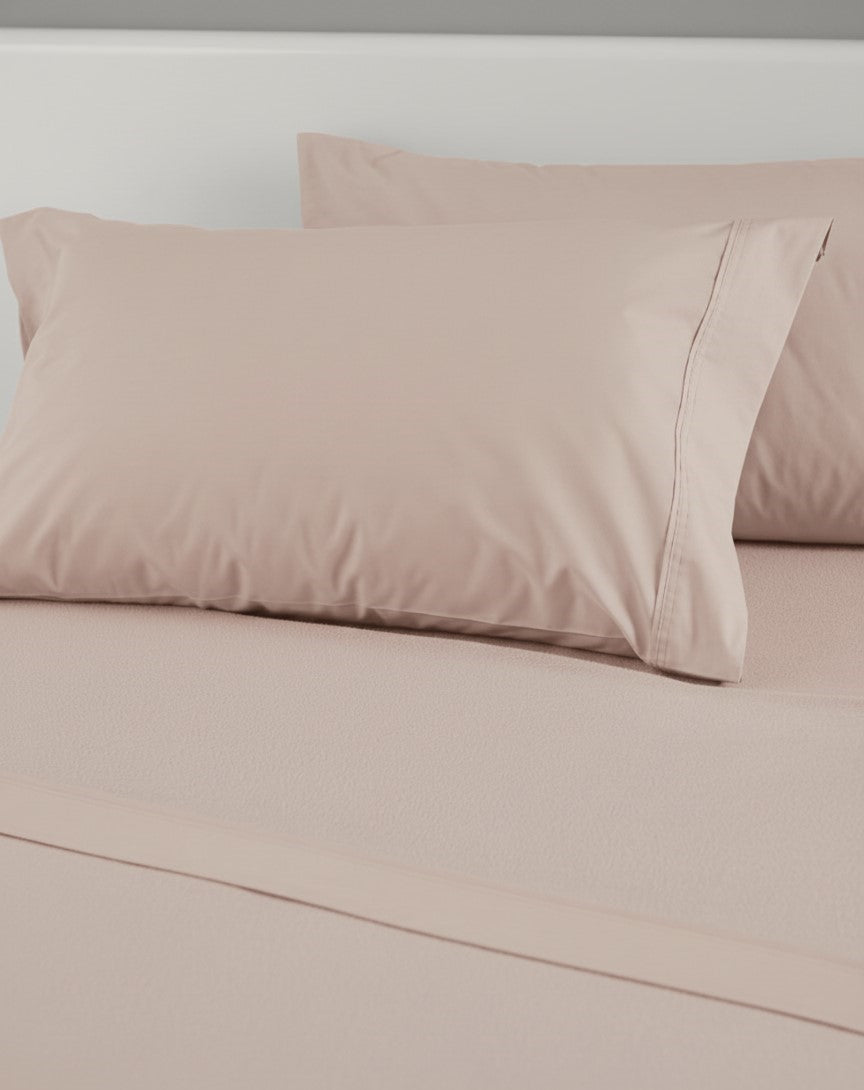 Draps confort rose pâle