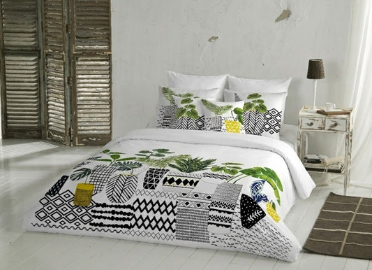 Housse de couette Kentia (incluant un coussin décoratif)