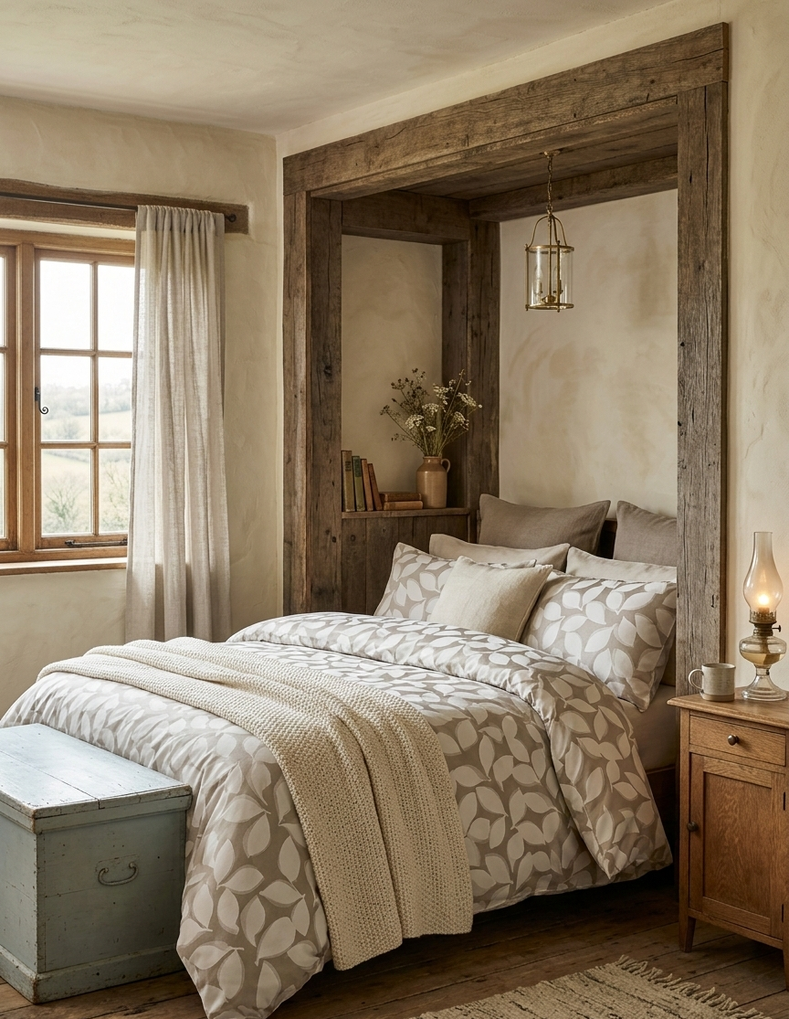 Housse de couette Lisa beige