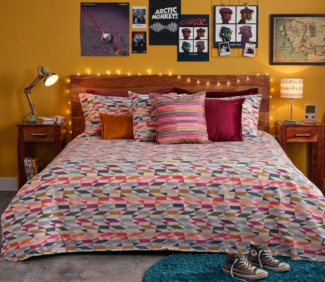Housse de couette Rainbow géo