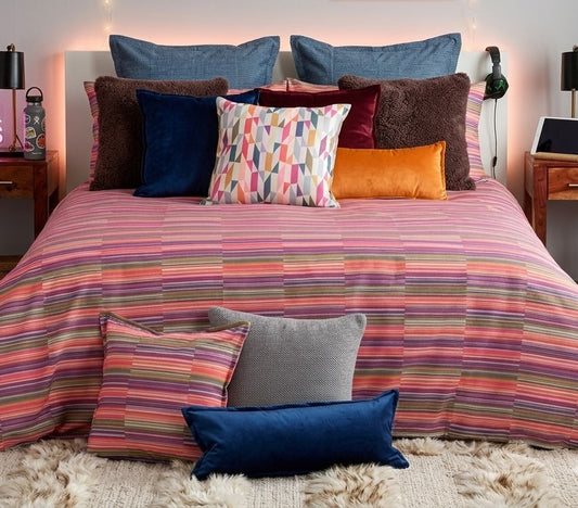 Housse de couette Rainbow ligné