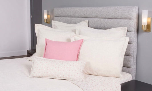 Housse de couette Sofia uni beige